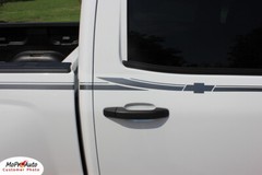2014-2018 Chevy Silverado Elite 3M Pro Grade Vinyl Side Stripes Decals Graphics