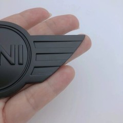 Mini 3D Metal Front Rear Trunk badge Sticker Emblem For Cooper One S R50 R56 R60