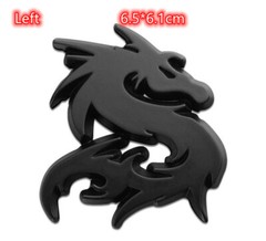 3D Metal Dragon China AutoCar Motorcycle Sticker Emblem Badge Fender Trunk Decal