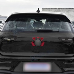 3D Crab Sticker Decal Graphic Wall Laptop Cell Truck for Windows Car Logo Body