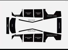 Cybertruck Vinyl Wrap Kit – Precut Kit – Avery Satin Black