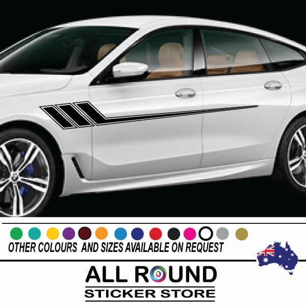 Racing Stripes & Side Decal Sets Universal Racing Pin Stripe Decal Set