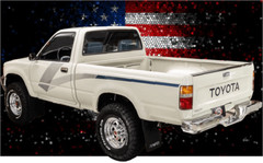 VINTAGE STYLE VINYL DECALS GRAPHICS FITS TOYOTA PICKUPS/ 89 4×4 MODELS