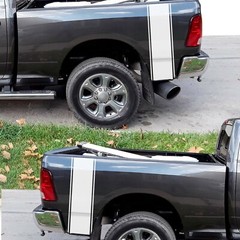 Racing Stripes Straight lines Truck Bed Vinyl Decal Sticker fits most Trucks