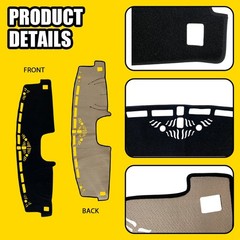 Dashboard Dash Mat DashMat Sun Cover Pad For Ford Maverick 2022-2024 US 1-5X