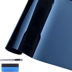 Ultra Gloss Vinyl Car Wrap Film Piano Black Black, 1ft x 5ft