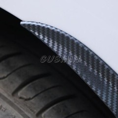 Car Wheel Eyebrow Arch Extension Protector Fender Flares Moulding Trim Strip