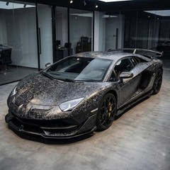 108″x60″ Premium Forged Black Carbon Fiber Vinyl Wrap Film Satin Matte 9ft x 5ft