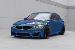 ESSMO PET Super Gloss Neptune Blue Car Vehicle Vinyl Wrap Decal Sheet Like Paint