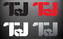 TJ CUSTOM DECALS for Jeep premium quality automotive grade 2 decals set