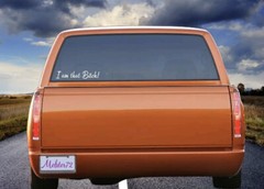 I Am That B*tch Vinyl Decal White Fun Yeti Laptop Car Truck Gift