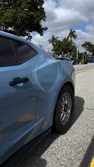 ESSMO PET Super Gloss Porcelain Blue Vehicle Vinyl Wrap Decal Glossy Like Paint