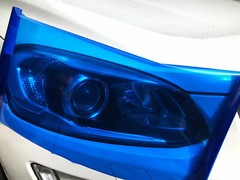 12″x48″ Dark Blue Car Headlight Taillight Tint Film Decor Trim Vinyl Wrap Decal