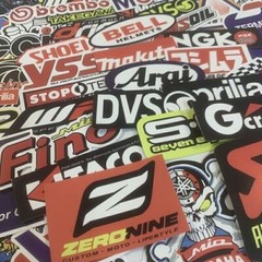 100Pcs Mixed Stickers Motocross Motorcycle Car ATV Racing Bike Helmet Decals Lot