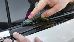 3M 2080 Black Vinyl Wrap Kit for Black Out Chrome Delete1 Window Trim Door Trim