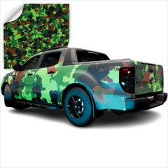 3M Vinyl Printed Mini Camo Patterns CW Series Wrapping Film | CW2776M