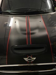 2 color Dual 10″ stripes fit any Mini Cooper Countryman Clubman S JCW Coupe