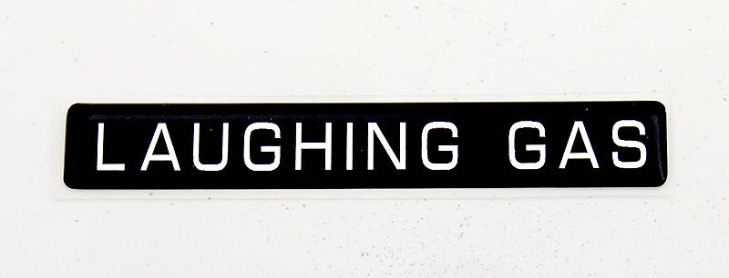 LAUGHING GAS EMBLEM