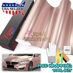 Matte Metallic Rose Gold TPU PPF Paint Protection Film Dry Wet Apply Vinyl Wrap