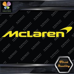Compatible With McLaren Luxury Performance Cars Name Logo Vinyl Decals Stickers