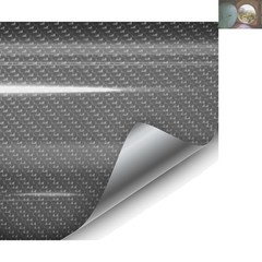 1ft x 5ft Carbon Fiber Look Vinyl Film – Scratch Resistant & Easy to Install