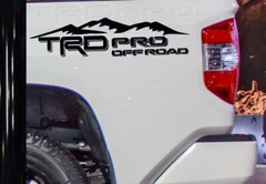 TRD Pro Off Road Vinyl Decal Sticker for Toyota Tacoma Tundra Truck bedside