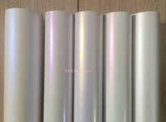 Stretch / Car Wrap Matte Satin Chrome Pearl White Chameleon Vinyl PVC Sticker HD