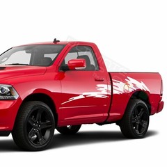 Decal Sticker Graphic Splash Brush Side for Dodge Regular Cab 3500 SRT8 RT 150