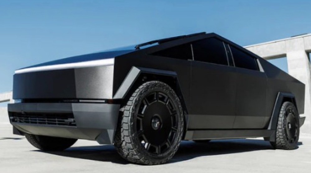 Cybertruck Vinyl Wrap Kit – Precut Kit – Avery Satin Black