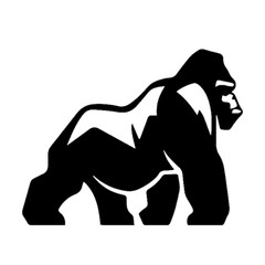 Gorilla – 5″ Black Vinyl Graphic Decal Car Truck Windows Laptop Tablet