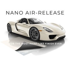 + Ultra Gloss Pearl White Vinyl Car Wrap 1ft x 5ft