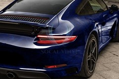 PET Marble Pearl Gloss Royal Blue Car Vehicle Vinyl Wrap Decal Sheet Sticker