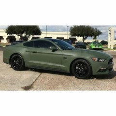3M 2080 Scotchprint Matte Military Green Vinyl Car Wrap Film | M26