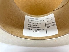 3M 67537 Diamond Grade Conspicuity Marking Roll Pre-Cut 12″ 983-10 (2″ x 150′)
