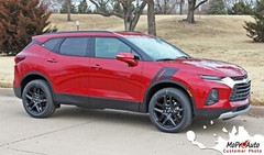 2019-2024 Chevy Blazer Fender Hood Stripes TORCH Decals Body Vinyl Graphics 3M