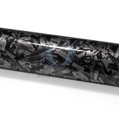 ESSMO PET Marble Forged Gloss Carbon Fiber Silver Car Vehicle Vinyl Wrap Decal