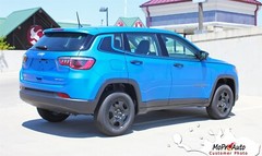2017-2025 Jeep Compass ALTITUDE Vinyl Graphics Decal Stripe Upper Body Door Kit