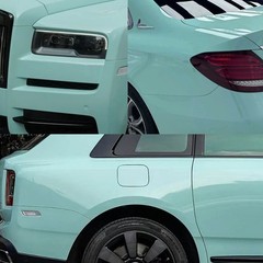 5FTx50FT PET Gloss Sage Green Vinyl Wrap US Stock Car Wrap Air Release