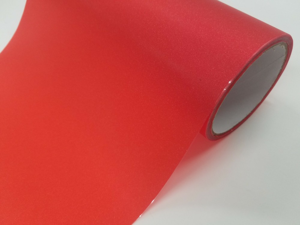 Matte Frosted Red PVC Headlight Taillight Fog Corner Light Overlay Tint Film