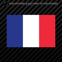 French Flag Sticker Self Adhesive Vinyl France