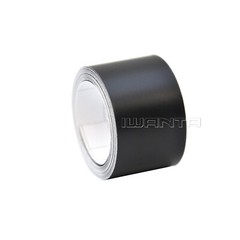 2x 1″ x 78″ DIY Matte Black Racing Stripes Car Hood Vinyl Sticker Body Decals