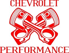 Chevrolet Performance in your choice of color 7″w x 5″h