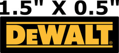 PACK OF 20 DEWALT TOOLS SUPER SMALL DECALS STICKER VINYL TOOL BOX BLK FREE SHIP