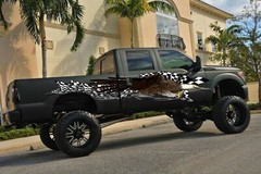3D Bold eagle Car Wrap, Blade Car Vinyl, Racing flag Car 3D Graphics