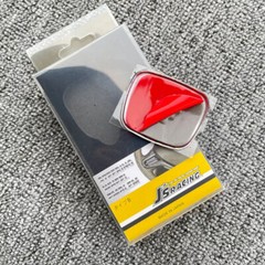 Front & Rear For Civic 2006-2015 H+Steer FC FK Glossy RED EMBLEM BADGE Sticker