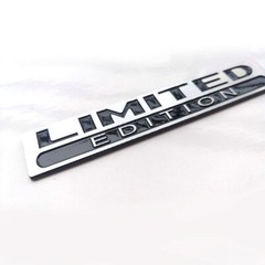 3D Limited Edition Logo Car Chrome Emblem Badge Metal Decal Sticker Accessories