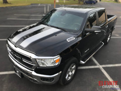 For Ram 1500 Rally Stripes Hood Graphics Tailgate 3M Decals Stickers 2019-2021