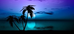 Golf Cart Tropical Palm Tree Large Rear Fender Wrap Charphics FIT EZGO Club Car