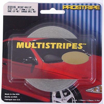 Prostripe Multistripes 5/16″ X 40′ Bright Gold Metallic – Lot of 4 (R320106)