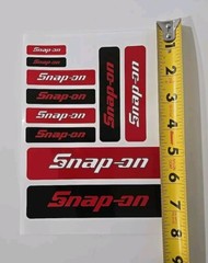 4X Packs Snap On Tools Promo 40 stickers Total Red,White,Black,Red Decal Emblem!